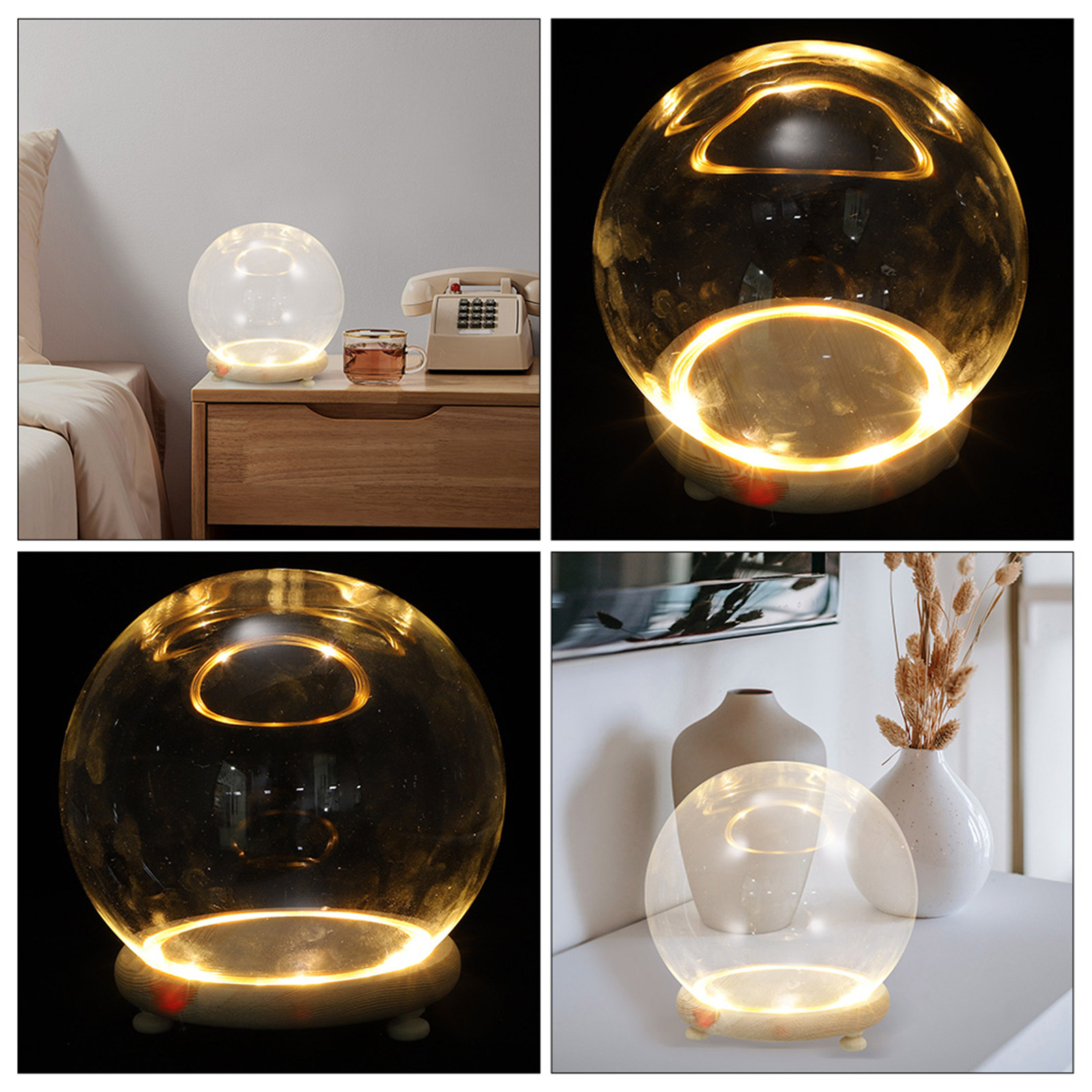 Clear Glass Dome Display Case  - Plastic Dome Clear reseña y precio