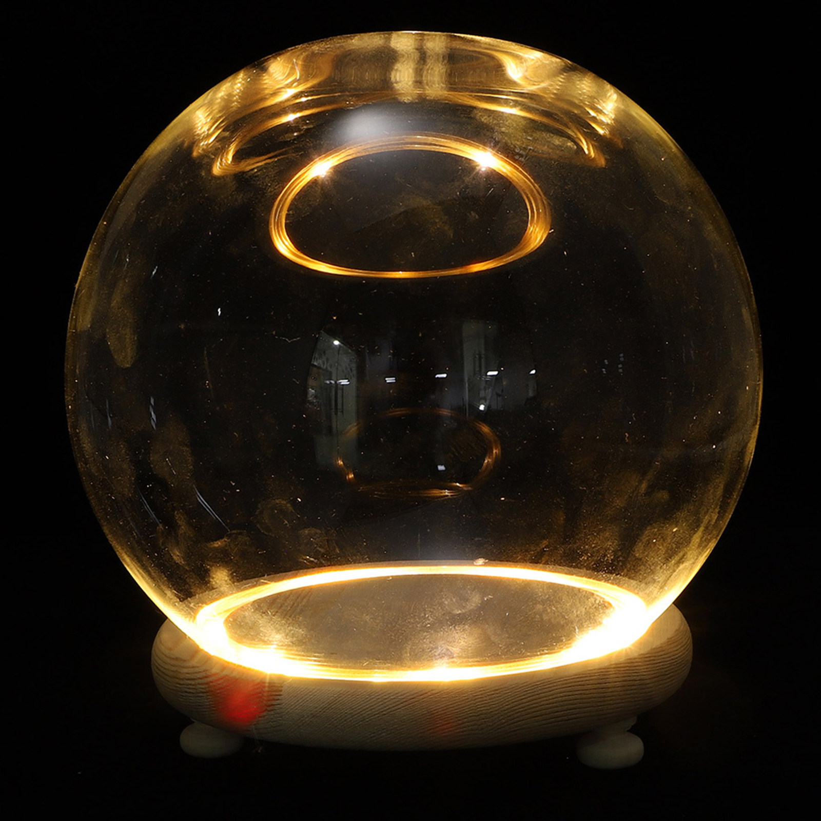 Clear Glass Dome Display Case  - Plastic Dome Clear reseña y precio