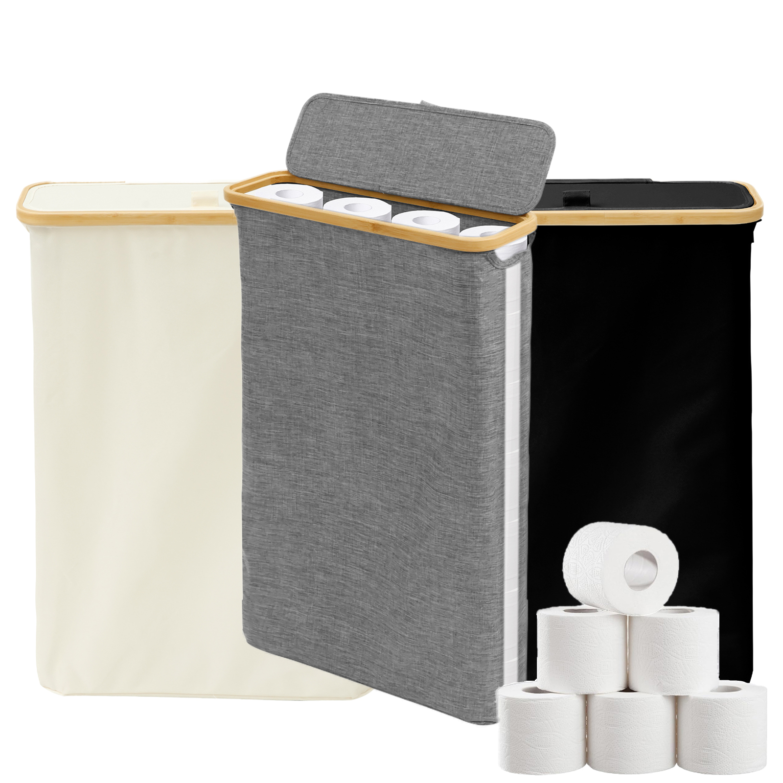 40L Toilet Paper Basket Bathro - Agar Tissue Culture reseña y precio
