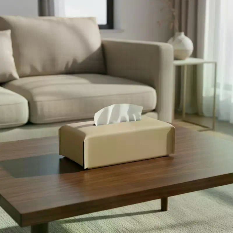 Luxury Tissue Box Leather Napk - Agar Tissue Culture reseña y precio