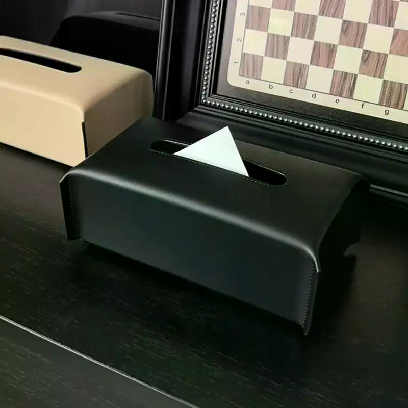Luxury Tissue Box Leather Napk - Agar Tissue Culture reseña y precio