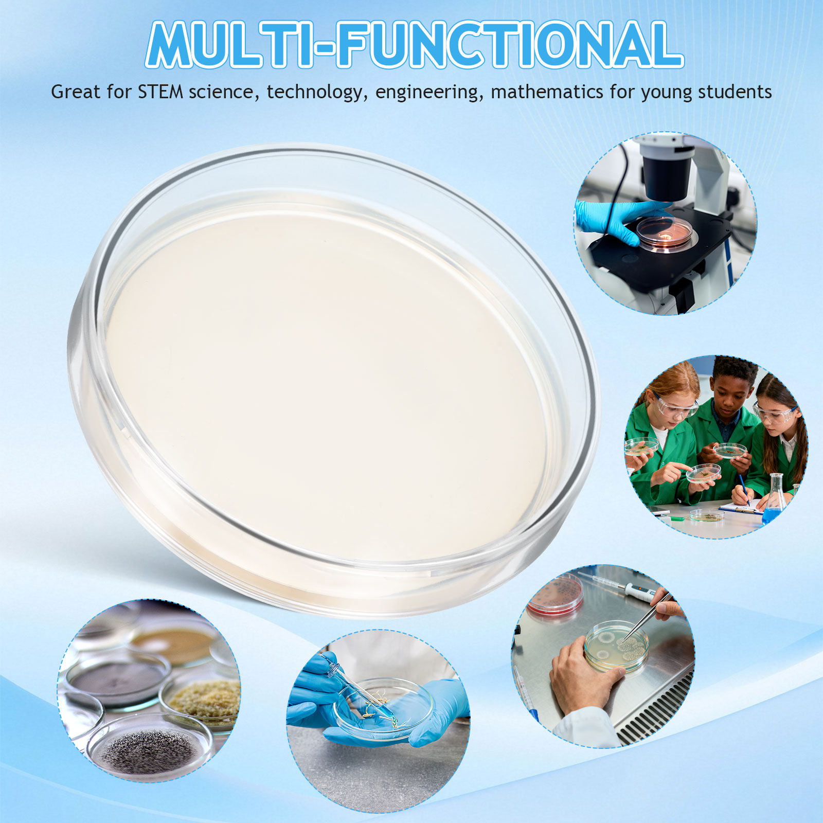 Agar Plates 10pcs Ready to Use - Agar Tissue Culture reseña y precio