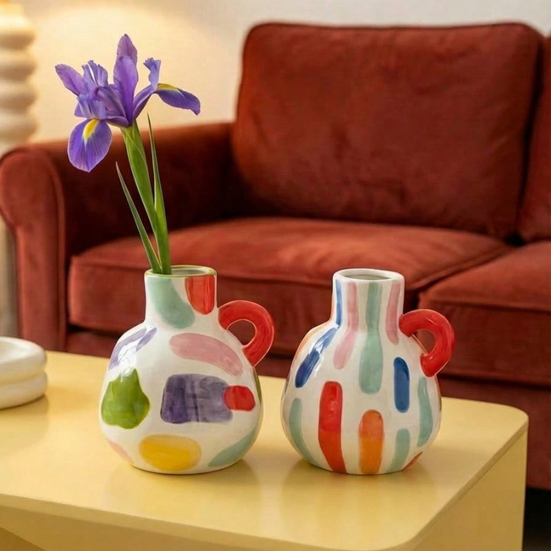 Modern Geometric Ceramic Vase  - Propagation Station Vase reseña y precio
