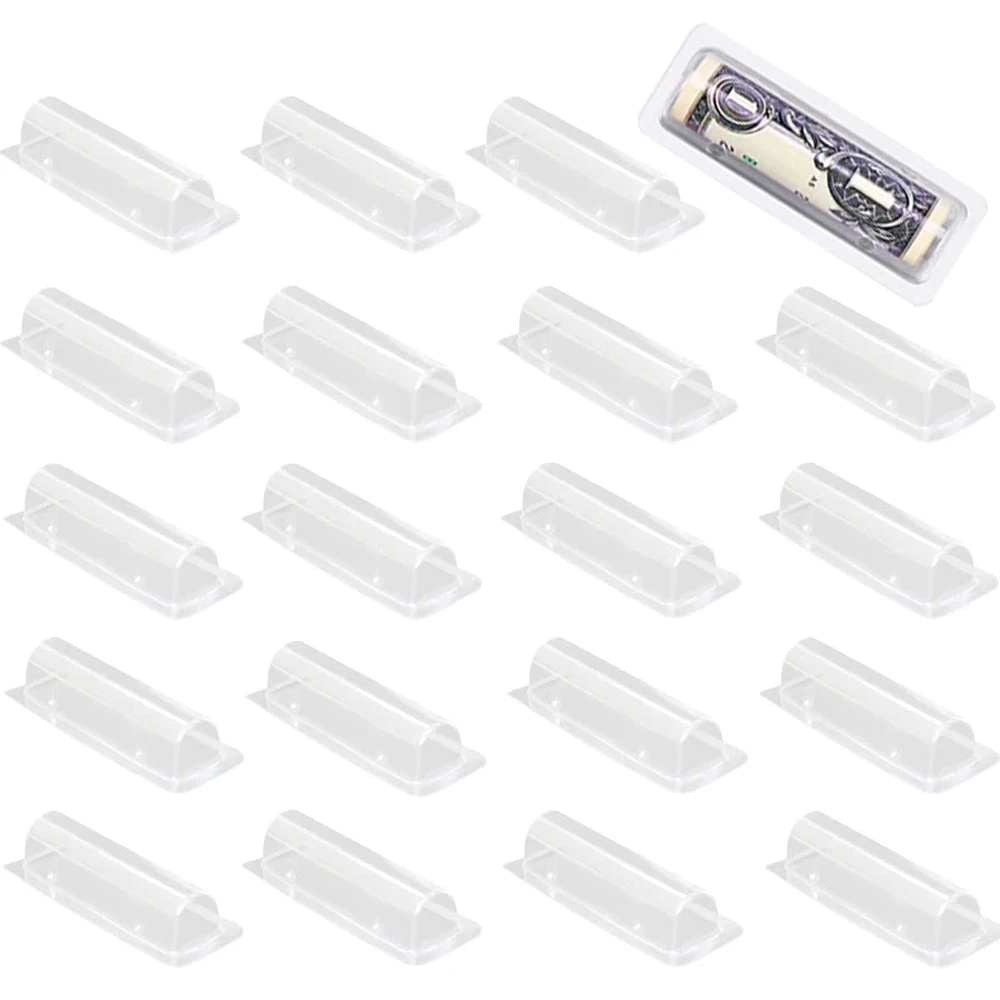 50/100pcs Money Card Holder Wi - Plastic Dome Clear reseña y precio