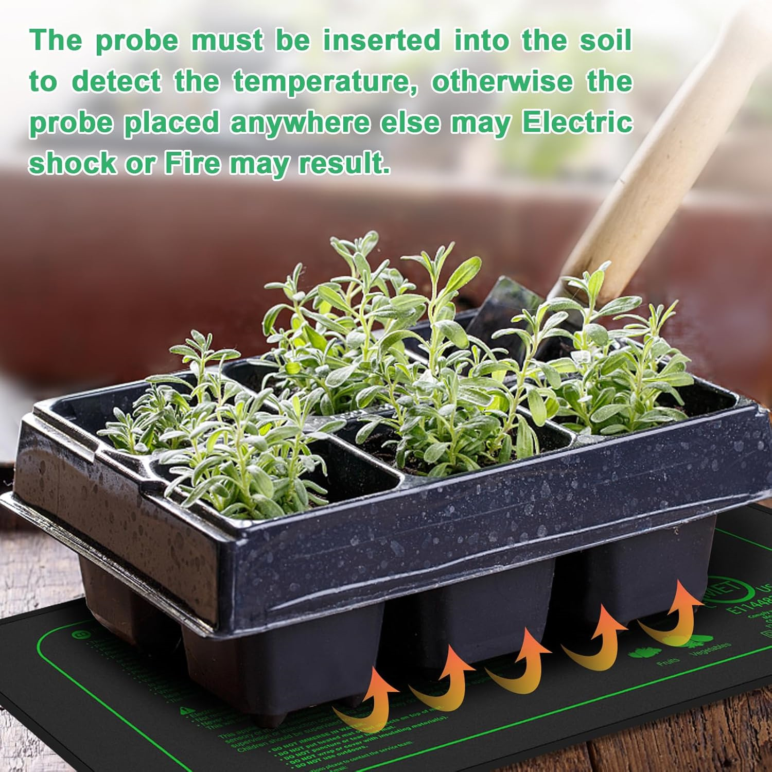 Seedling Heat Mat With Digital - Rooting Gel Clone reseña y precio