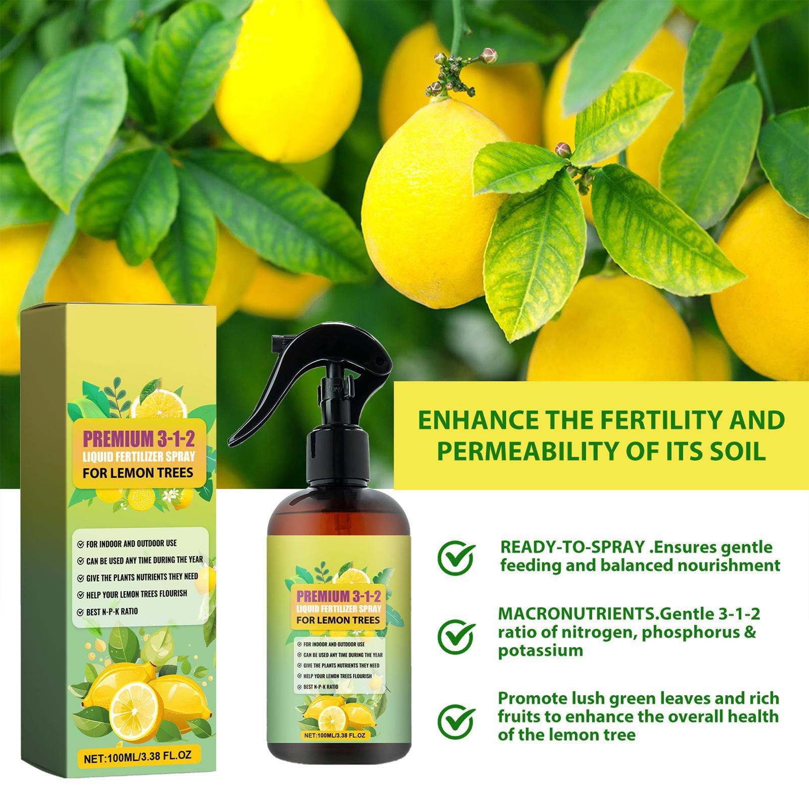 100ml Lemon Tree Fertilizer Le - Root Stimulator Liquid reseña y precio