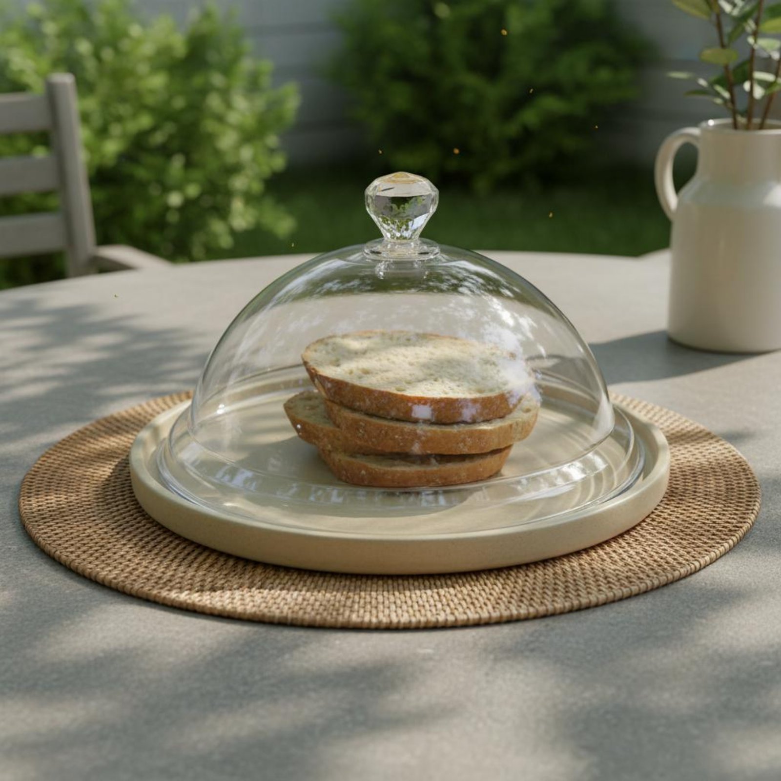 Food Protector Dustproof Clear - Plastic Dome Clear reseña y precio
