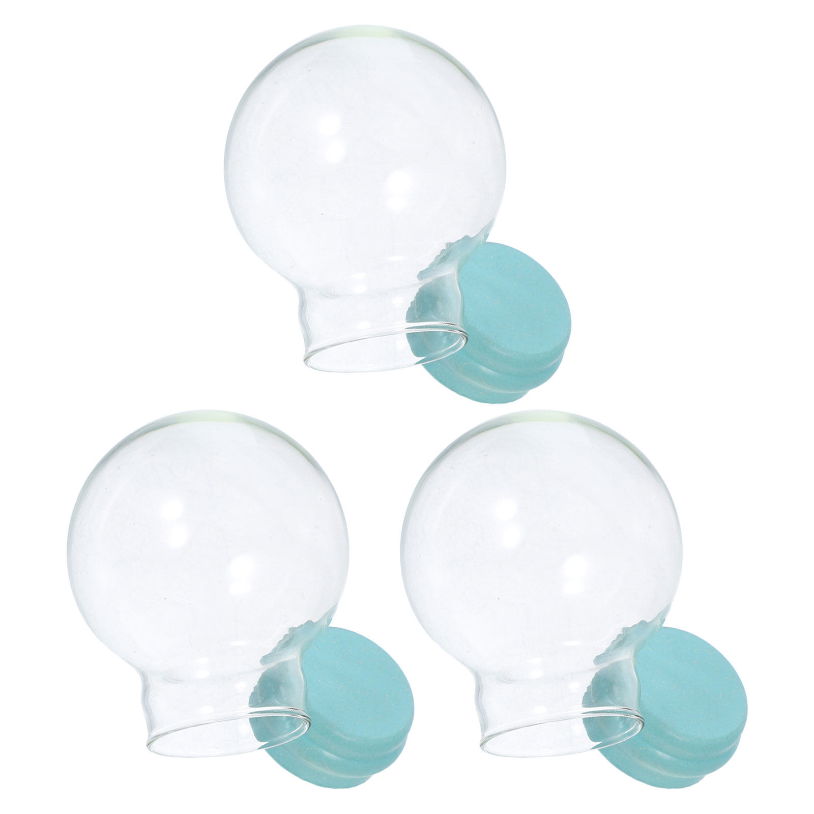 3Pcs Clear Empty Snow Globes 4 - Plastic Dome Clear reseña y precio