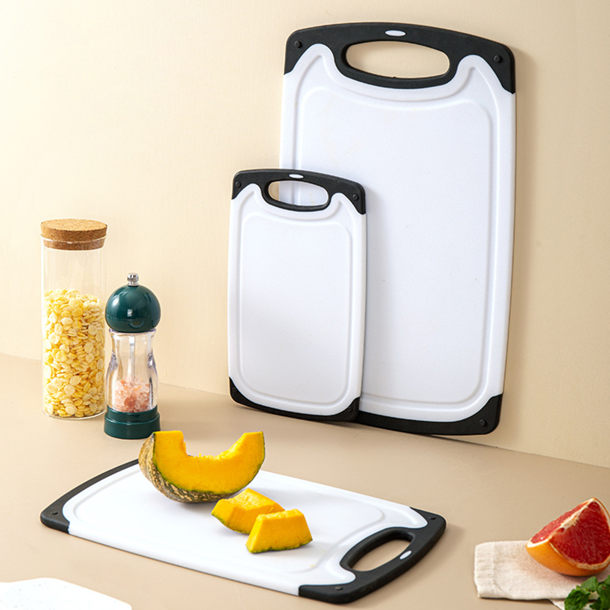 Double-Sided Plastic Cutting B - Cutting Board Foam reseña y precio
