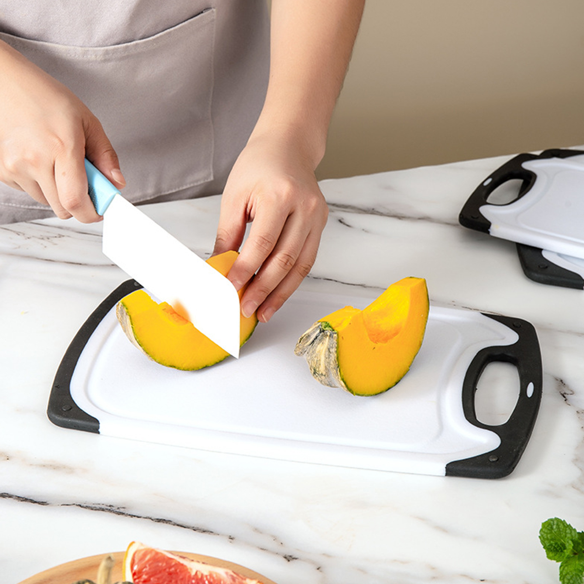 Double-Sided Plastic Cutting B - Cutting Board Foam reseña y precio
