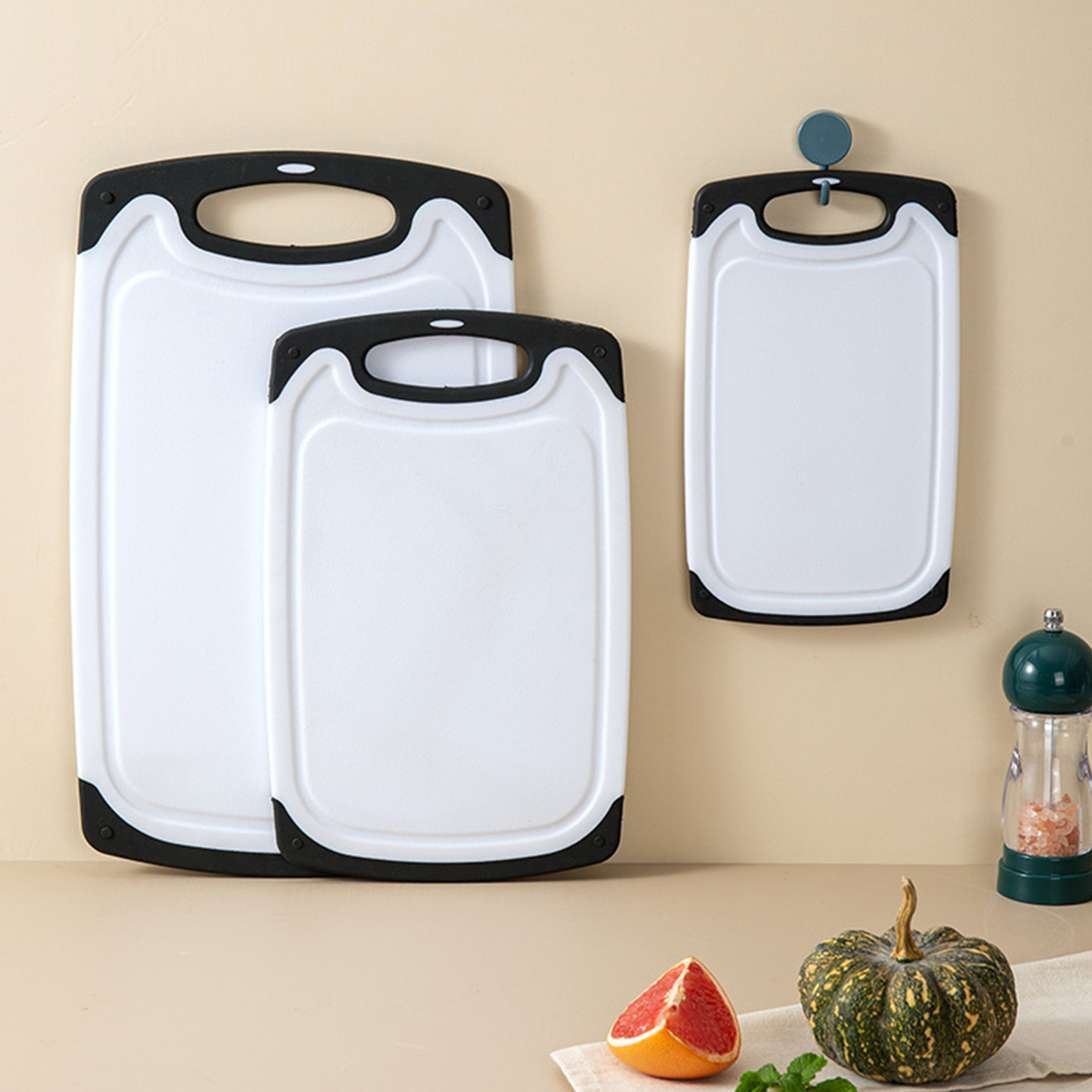 Double-Sided Plastic Cutting B - Cutting Board Foam reseña y precio