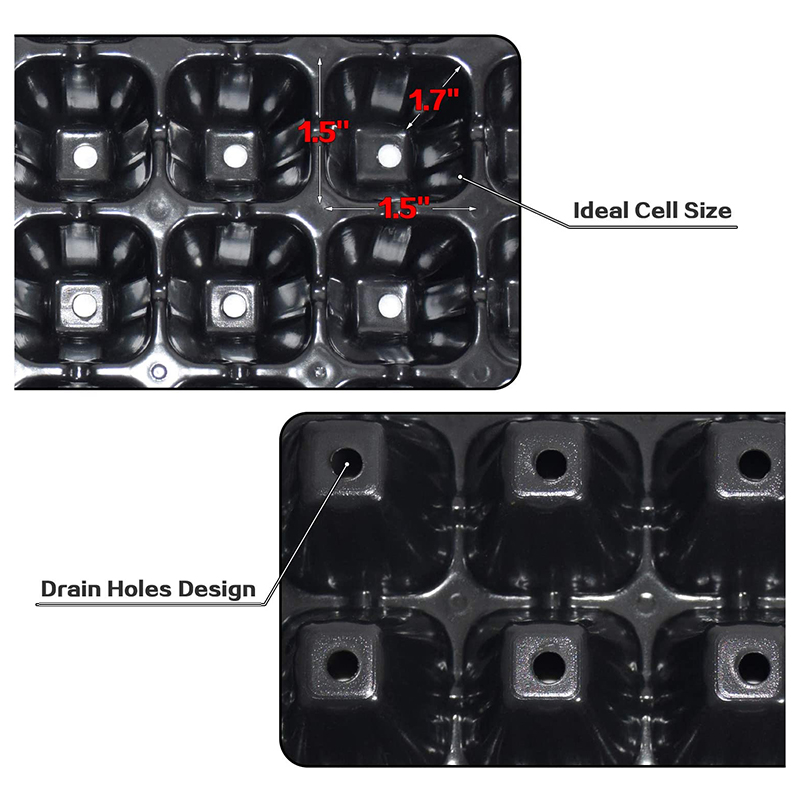 VELIF-10 Pack Seed Starter Tra - Propagation Tray 72 reseña y precio
