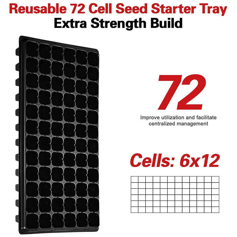 VELIF-10 Pack Seed Starter Tra - Propagation Tray 72 reseña y precio