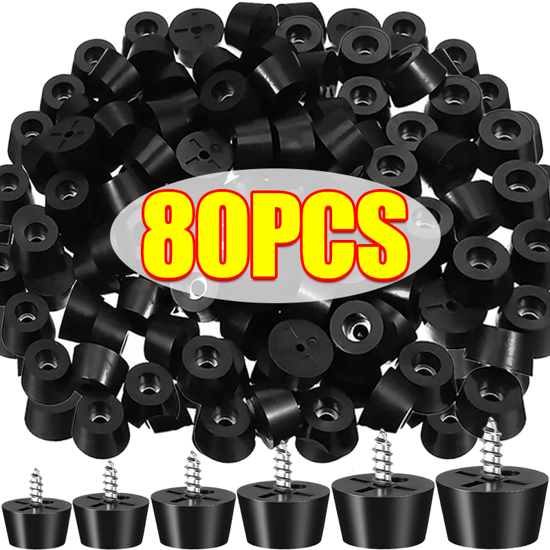 80/8pcs Rubber Pads Floor Prot - Cutting Board Foam reseña y precio