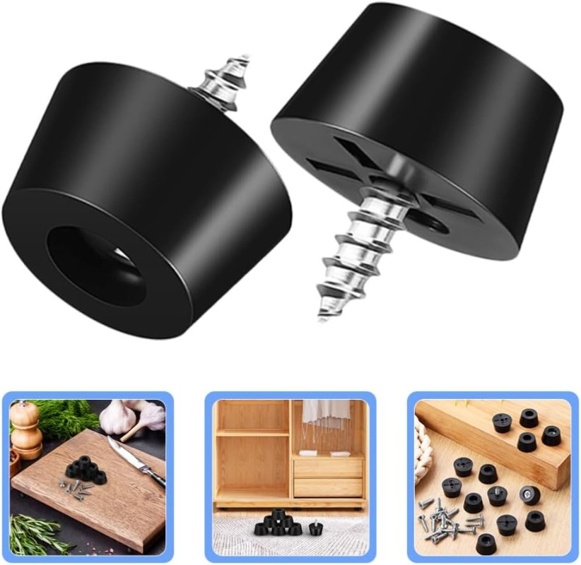 80/8pcs Rubber Pads Floor Prot - Cutting Board Foam reseña y precio