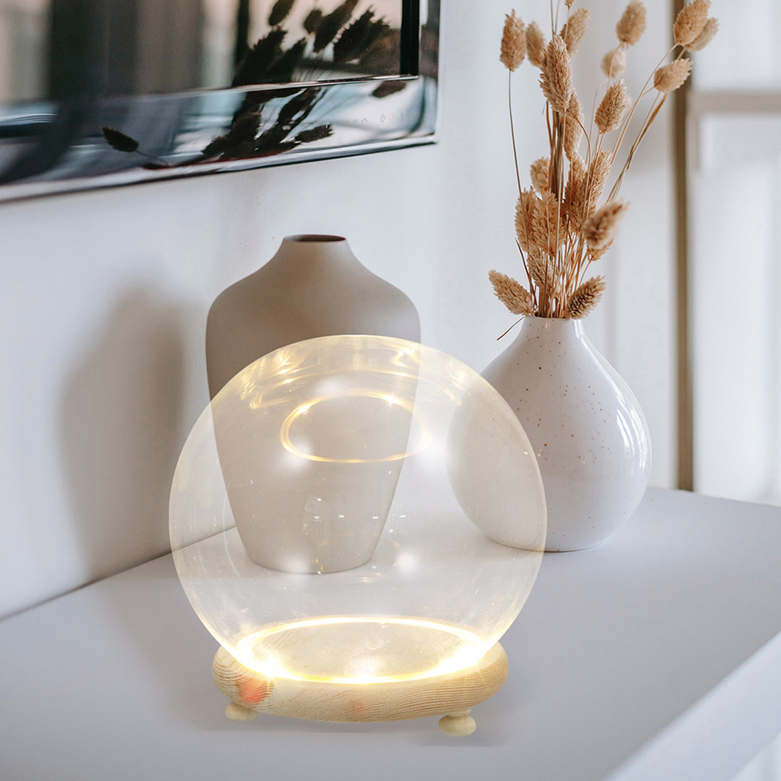 Clear Glass Dome Display Cover - Plastic Dome Clear reseña y precio