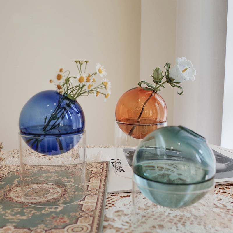 Mini Round Flower Vase Hydropo - Propagation Station Vase reseña y precio