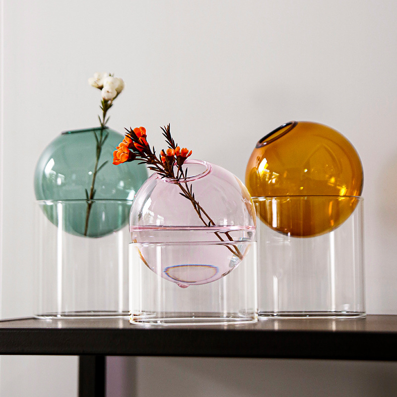 Mini Round Flower Vase Hydropo - Propagation Station Vase reseña y precio