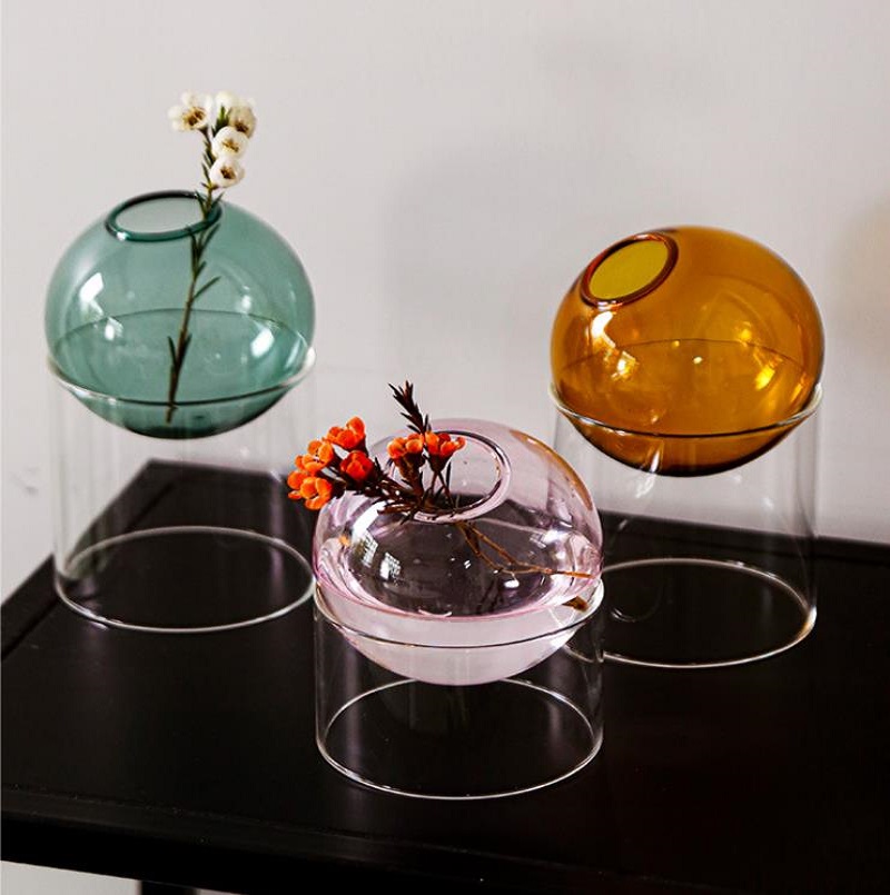 Mini Round Flower Vase Hydropo - Propagation Station Vase reseña y precio