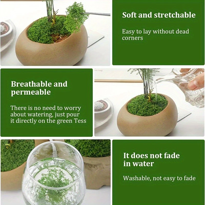 1 \ 5 \ 8 pcs artificial simul - Sphagnum Moss Dry reseña y precio