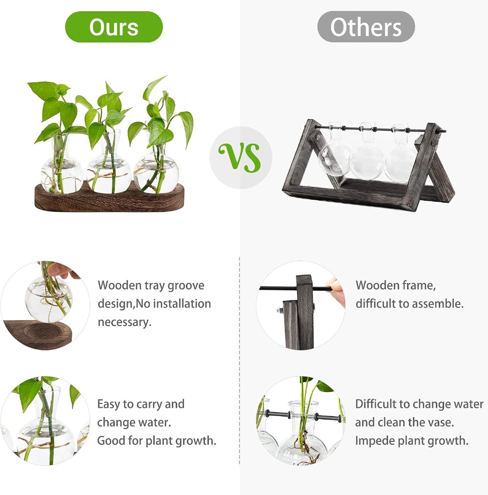 Desktop Plant Propagation Stat - Propagation Station Vase reseña y precio