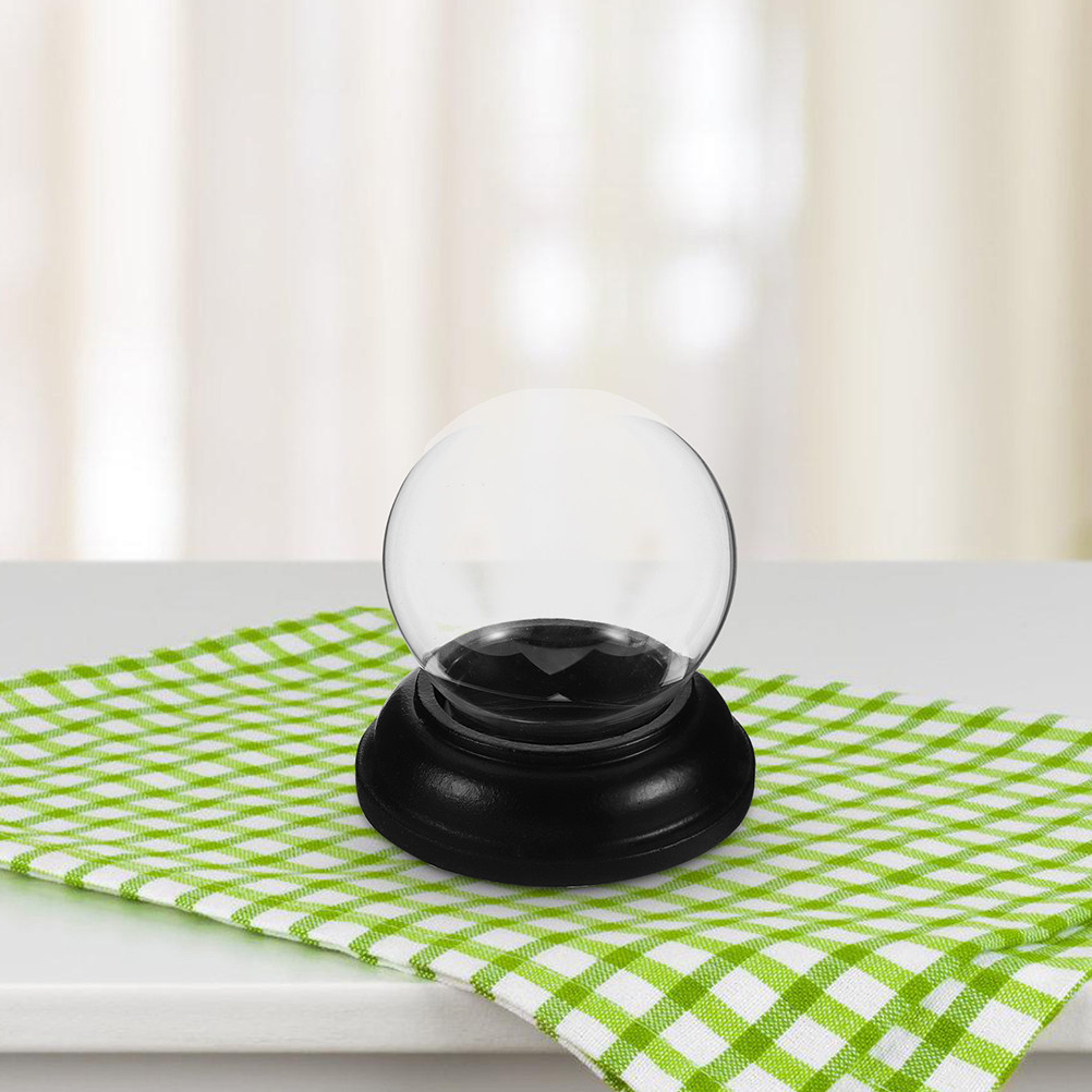 Empty Fillable Glass Snow Glob - Plastic Dome Clear reseña y precio