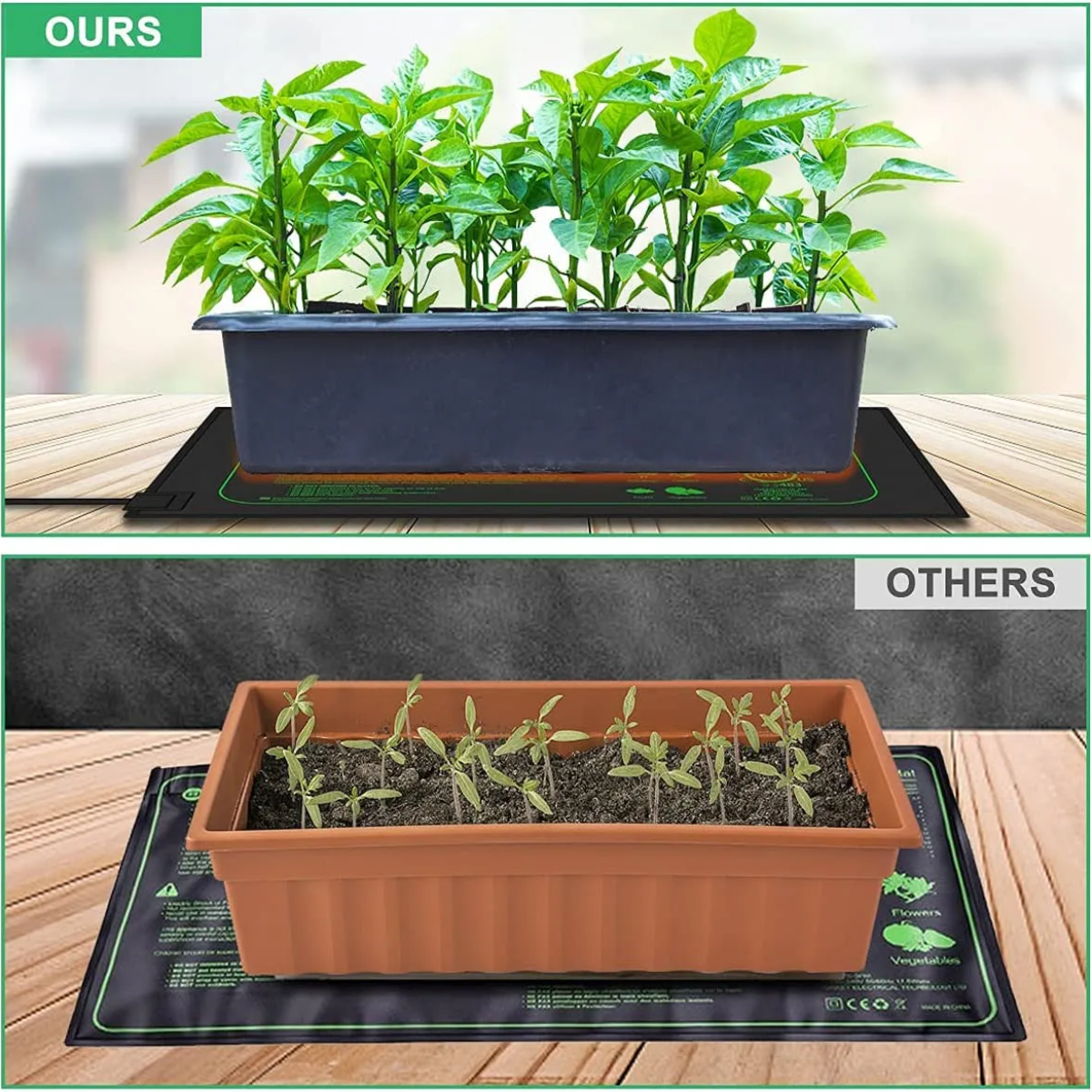 Seedling Heating Mat  Indoor P - Rooting Gel Clone reseña y precio