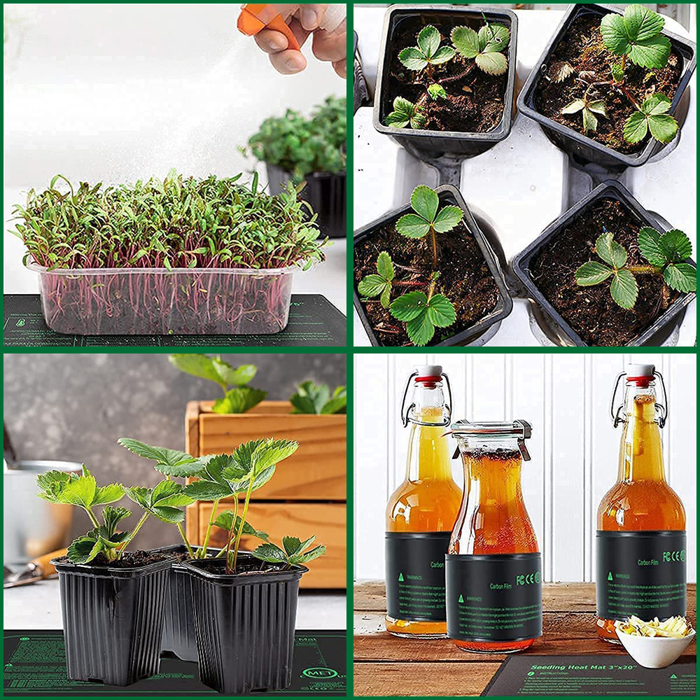 10/25/50CM Seedling Heat Mat I - Rooting Gel Clone reseña y precio