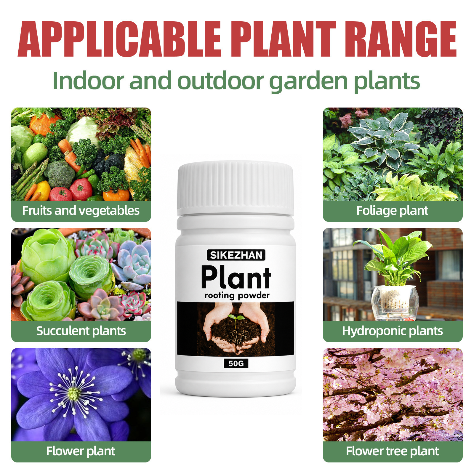 50g Rapid Rooting Powder Plant - Rooting Hormone Powder reseña y precio