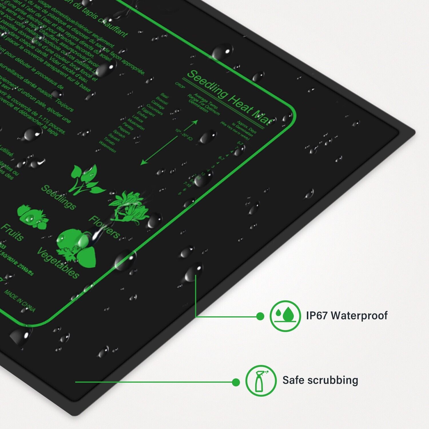 LERWAY 21W Seedling Heating Ma - Heat Mat Seedling reseña y precio