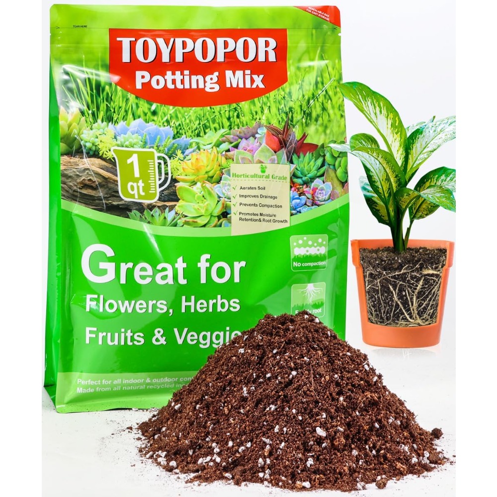 Potting Soil for All Indoor Ho - Coco Perlite Mix reseña y precio