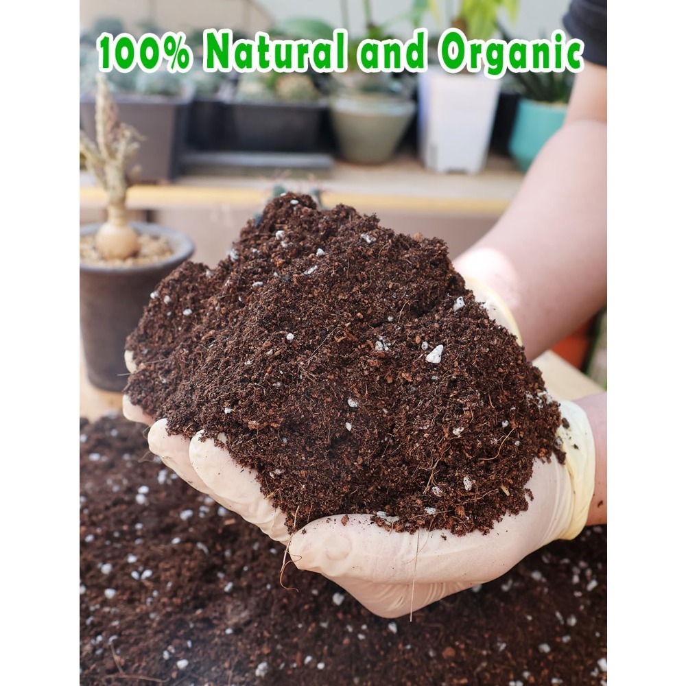 Potting Soil for All Indoor Ho - Coco Perlite Mix reseña y precio
