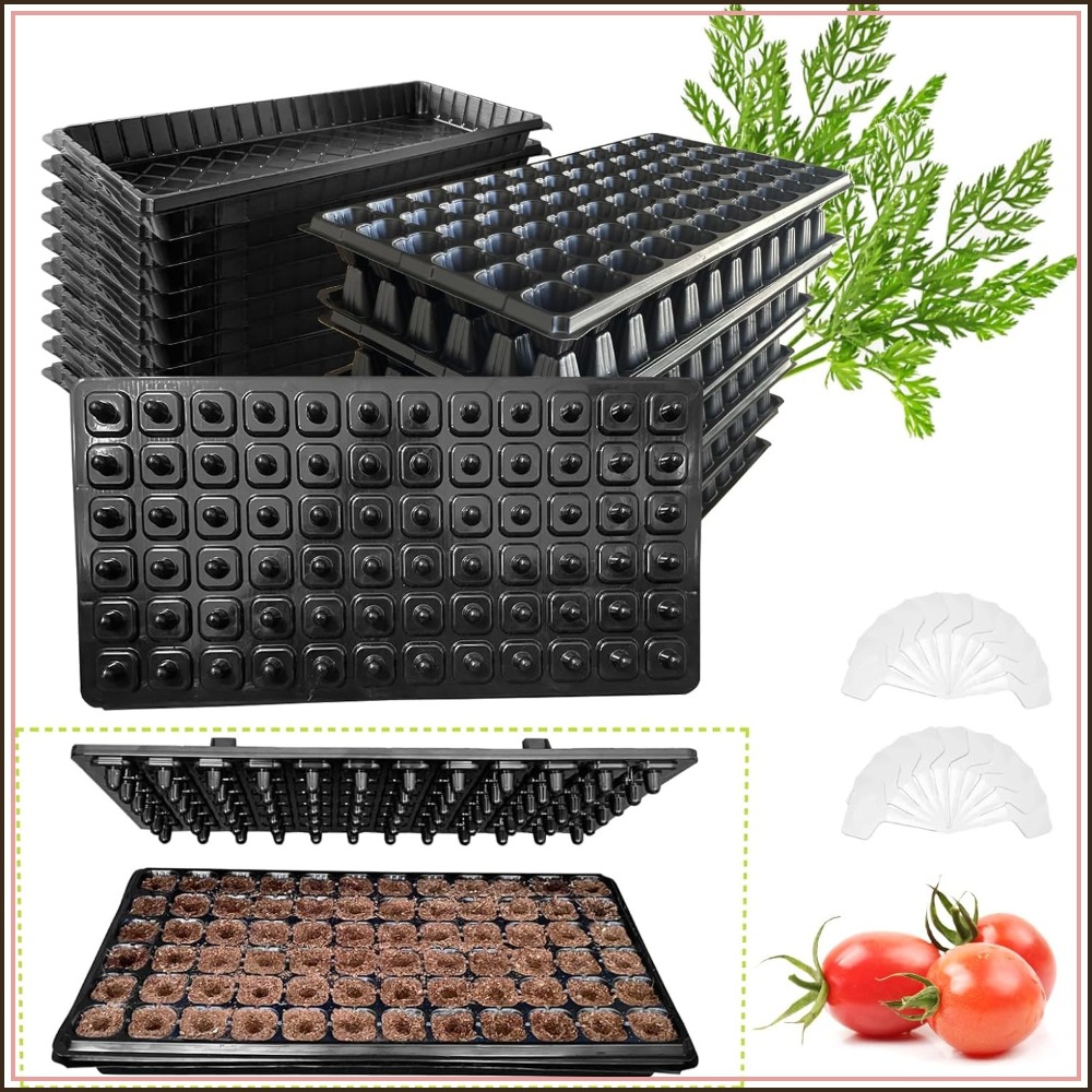 72 Cell Seed Starter Trays wit - Propagation Tray 72 reseña y precio