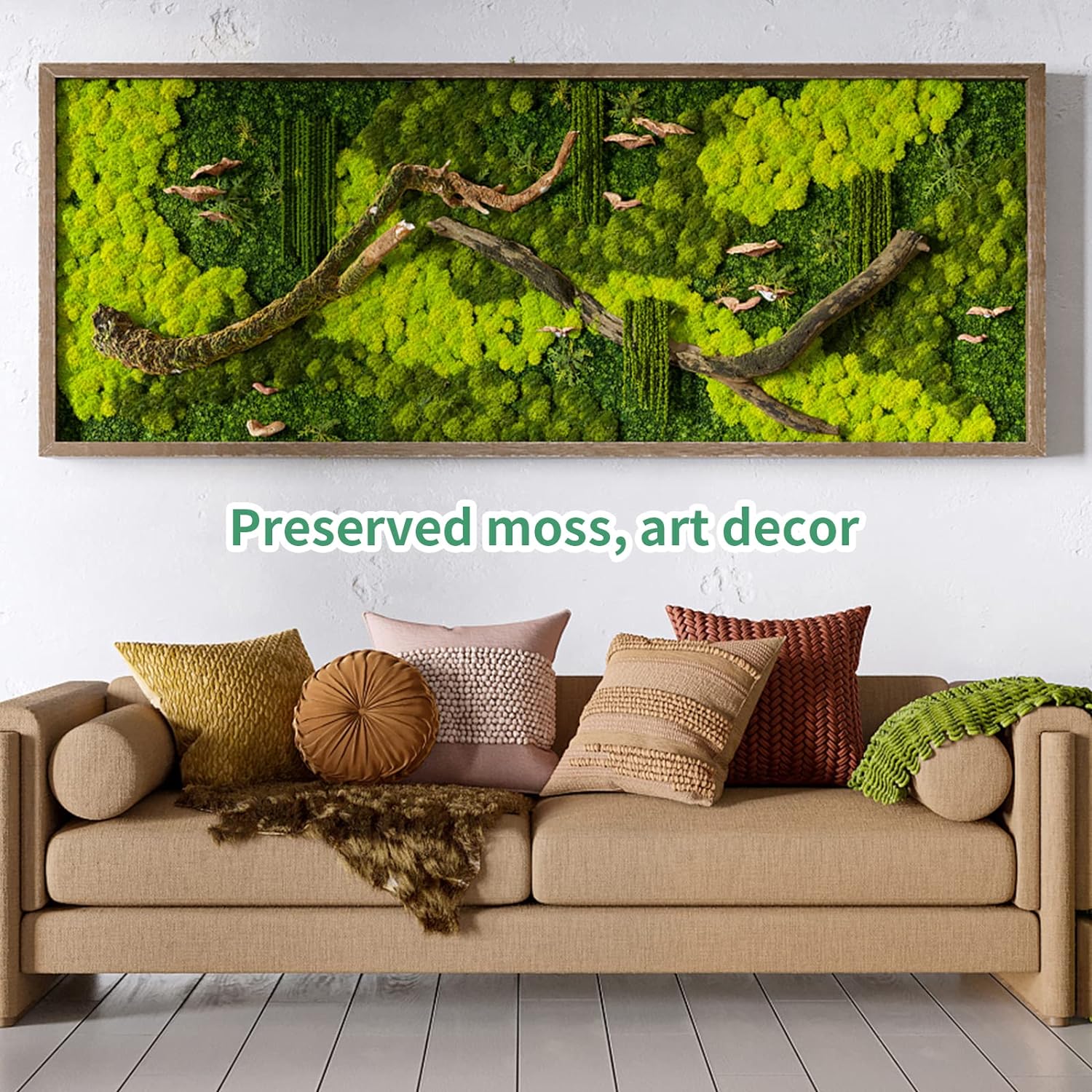 Artificial Green Plants Mini L - Sphagnum Moss Dry reseña y precio