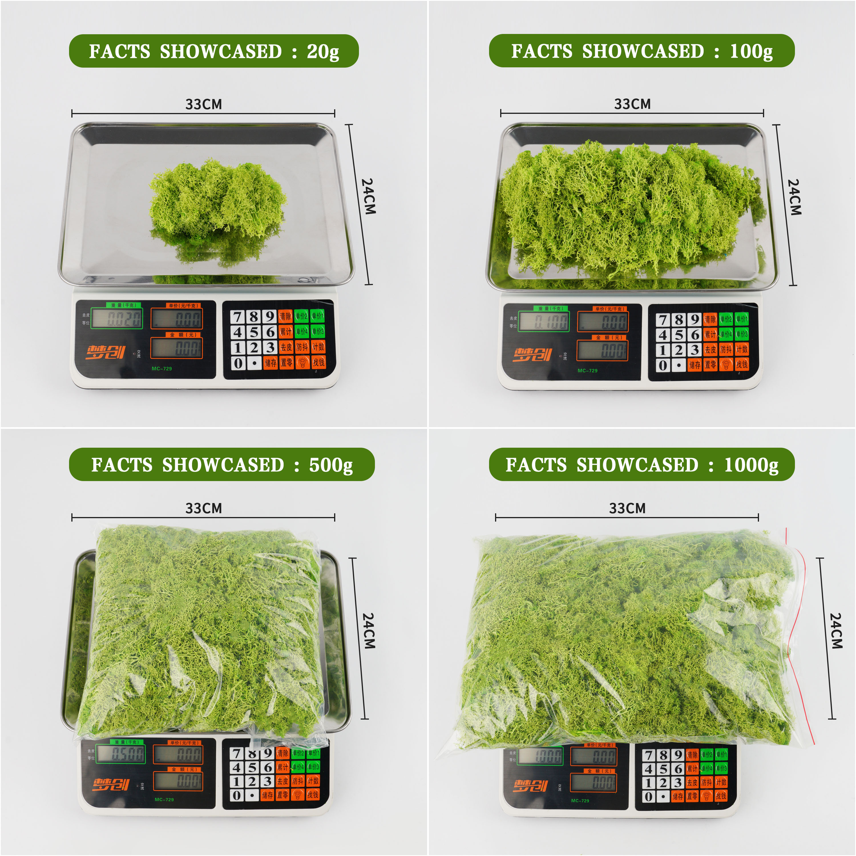 20/80g Eternal Life Moss Grass - Sphagnum Moss Dry reseña y precio