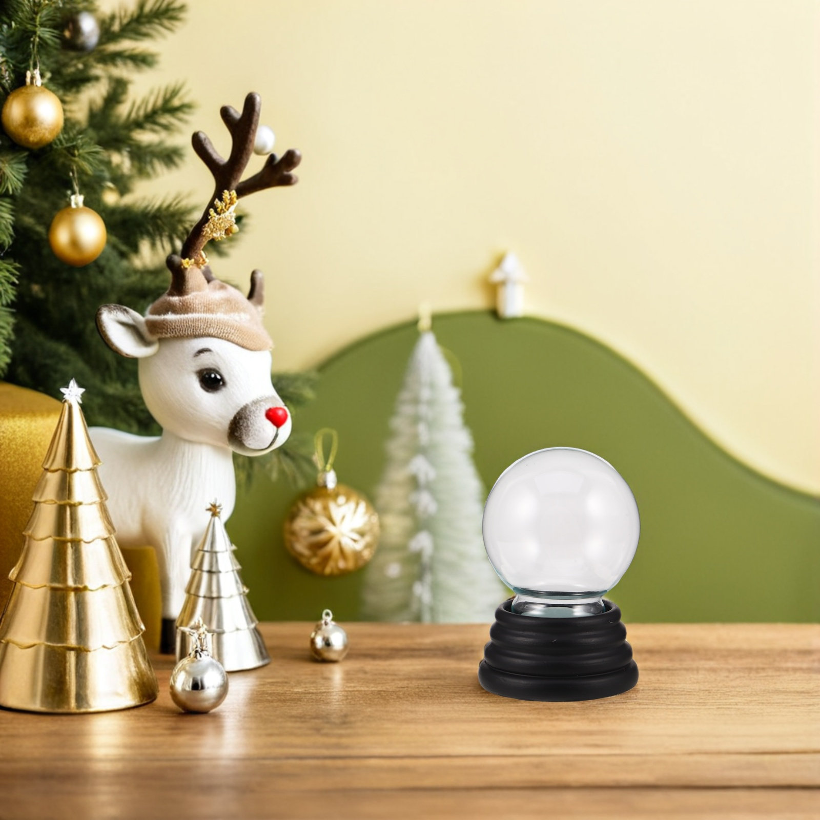 Clear Snow Globe Decoration 55 - Plastic Dome Clear reseña y precio