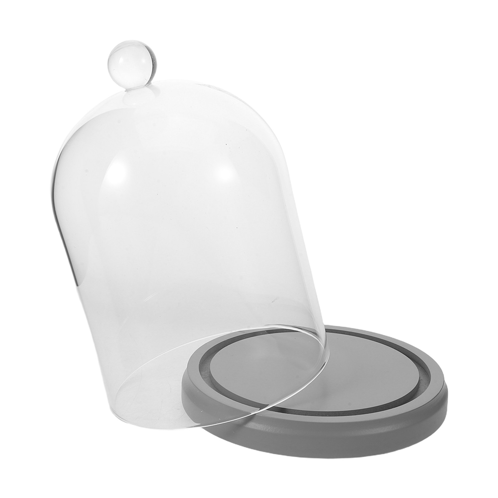 Glass Cloche Dome Transparent  - Plastic Dome Clear reseña y precio