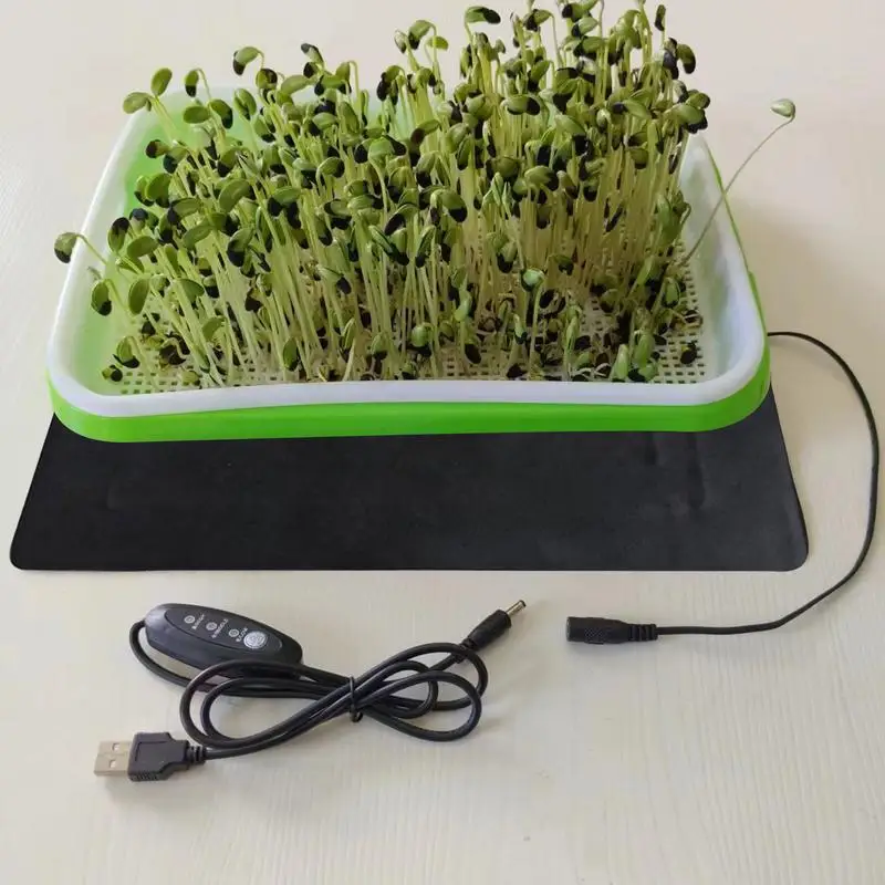 8.5W Plant Heat Mat PVC Leathe - Heat Mat Seedling reseña y precio