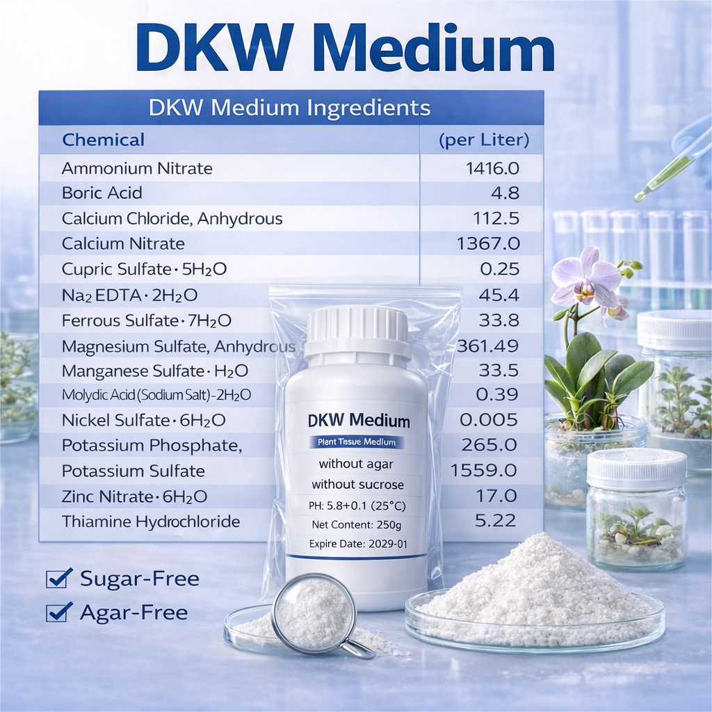 DKW Medium Plant Tissue Cultur - Agar Tissue Culture reseña y precio