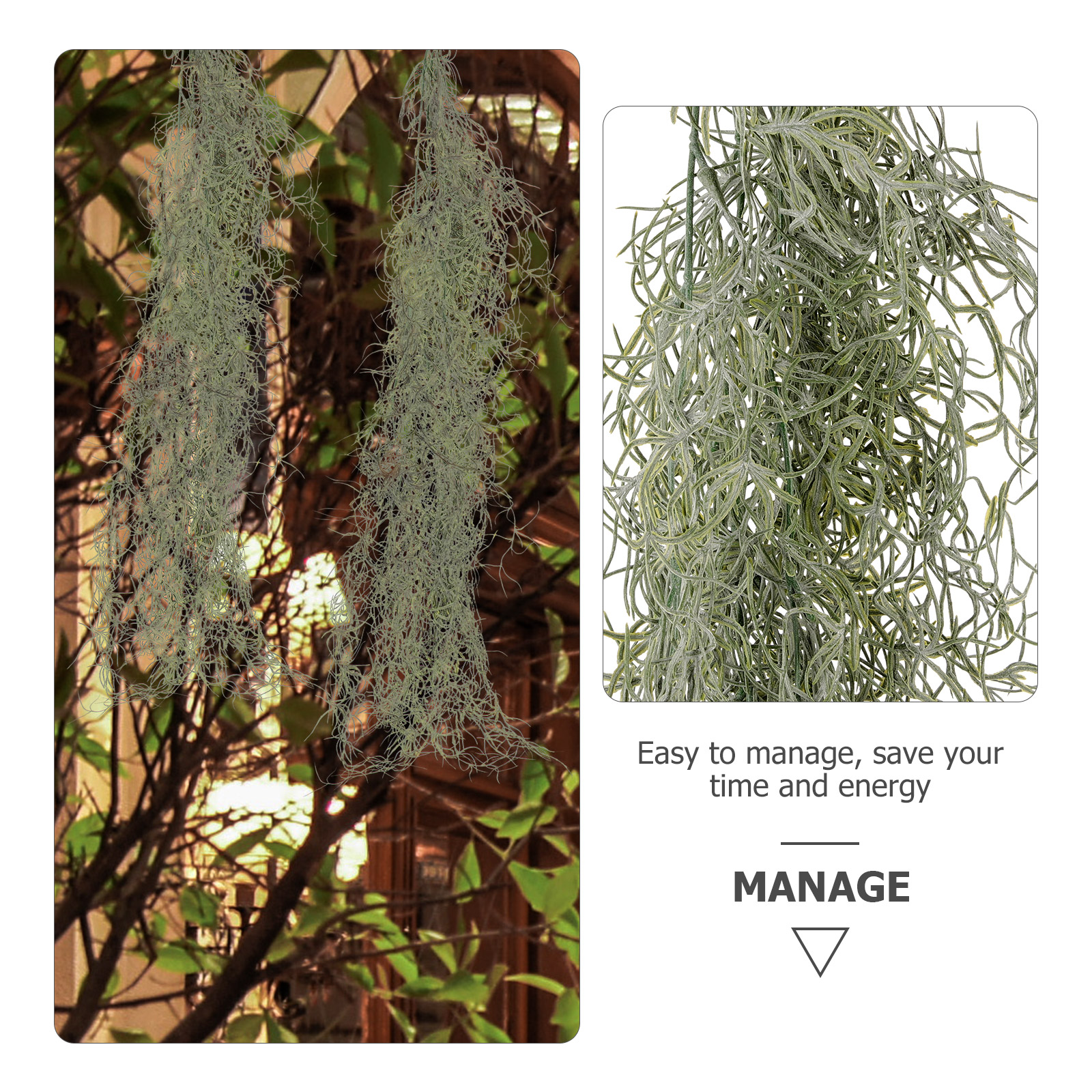 Hanging Decor Artificial Dried - Sphagnum Moss Dry reseña y precio