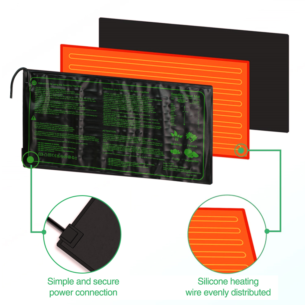 Seedling Heating Pad 3 Sizes W - Heat Mat Seedling reseña y precio