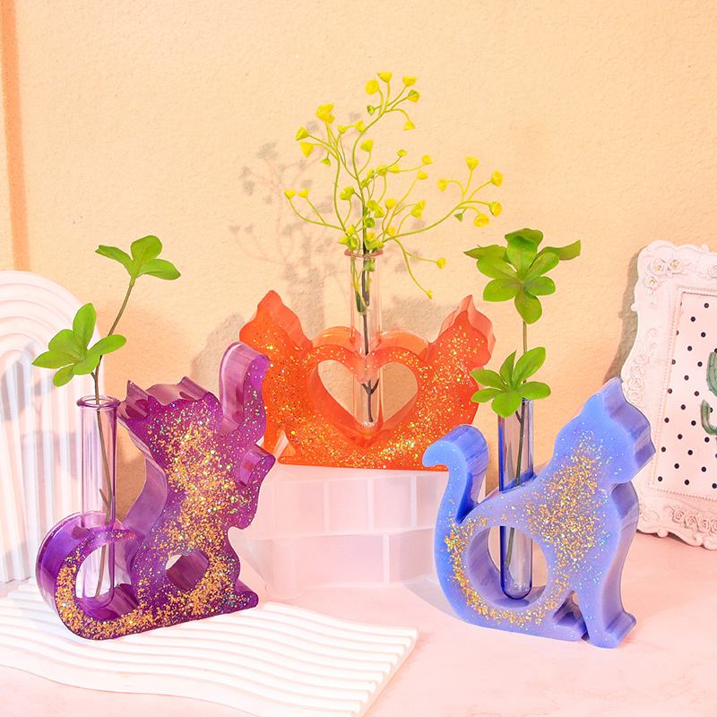 Cat Shaped Resin Molds Vase Si - Propagation Station Vase reseña y precio