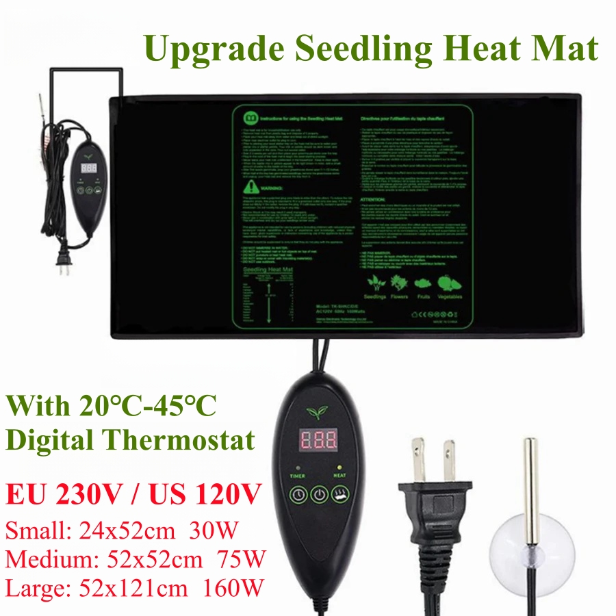 3 Sizes Upgrade Seedling Heat  - Heat Mat Seedling reseña y precio