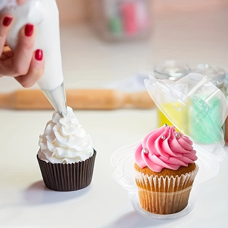 200-Piece Stackable Cupcake Co - Plastic Dome Clear reseña y precio