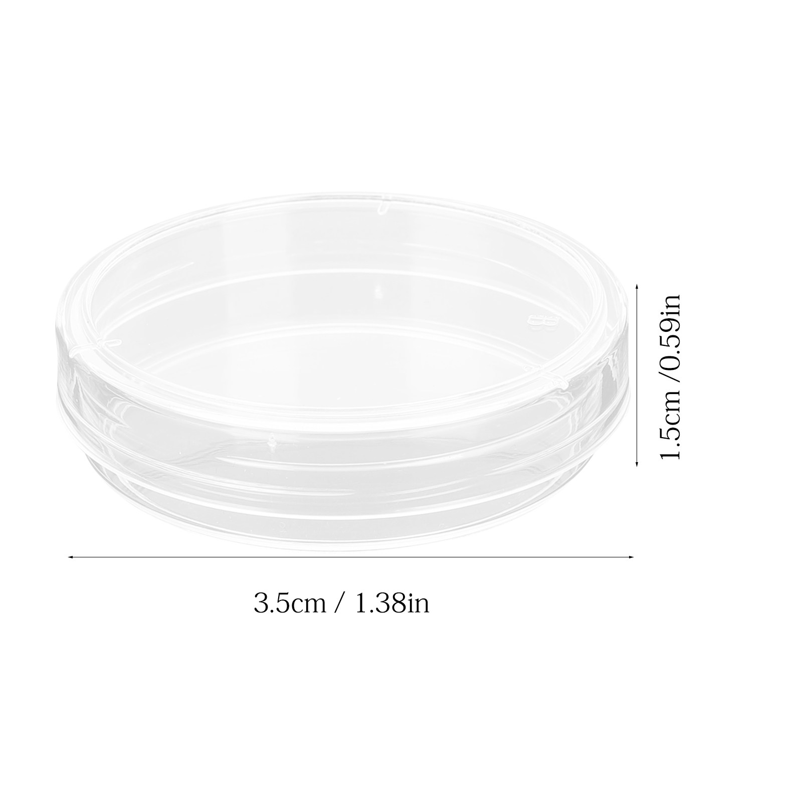 30Pcs Petri Dishes Clear Plast - Agar Tissue Culture reseña y precio