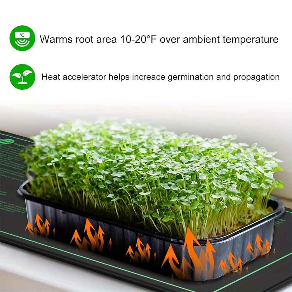 Waterproof Seedling Heating Ma - Rooting Gel Clone reseña y precio