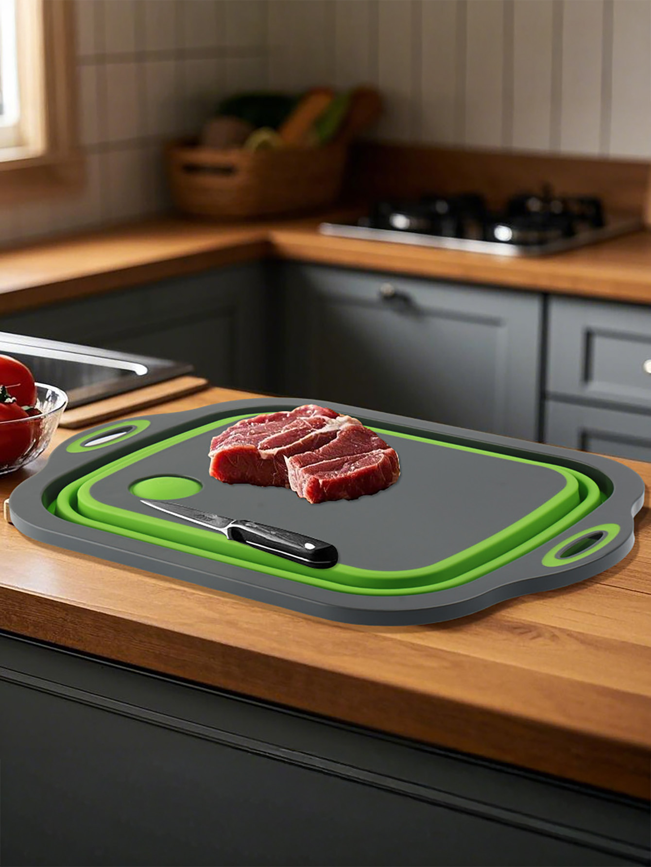 Camping Collapsible Cutting Bo - Cutting Board Foam reseña y precio