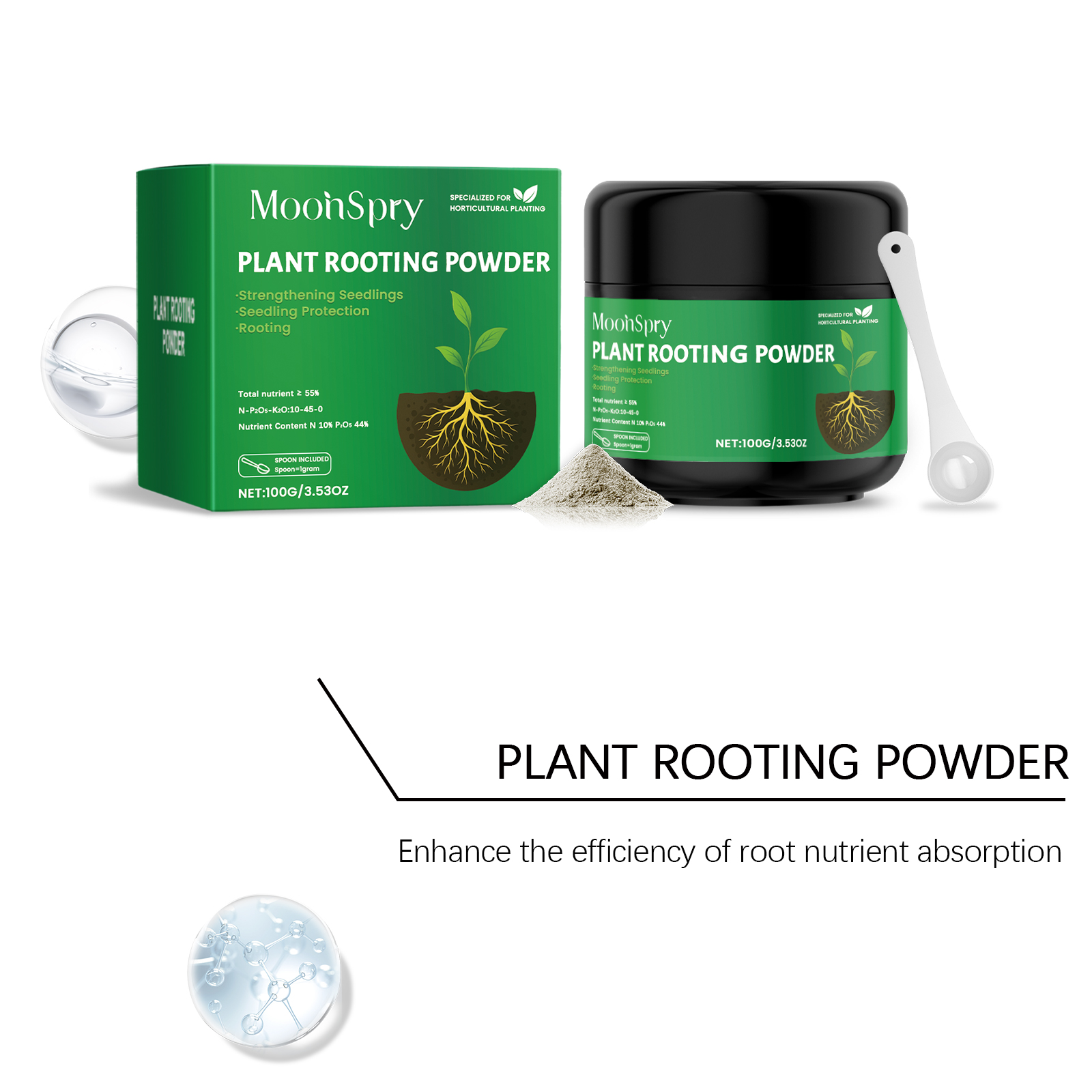 100g Plant Rooting Powder for  - Rooting Hormone Powder reseña y precio
