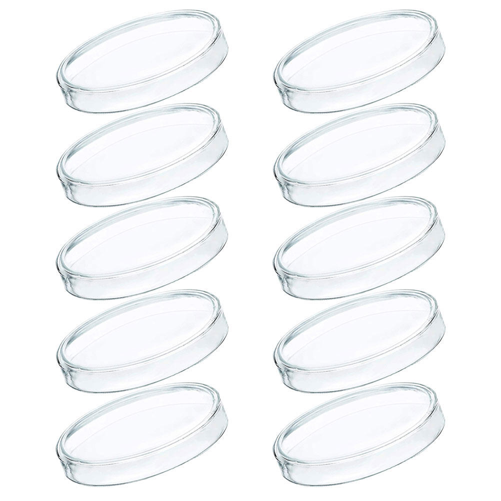 10Pcs Plastic Petri Dishes Tra - Agar Tissue Culture reseña y precio