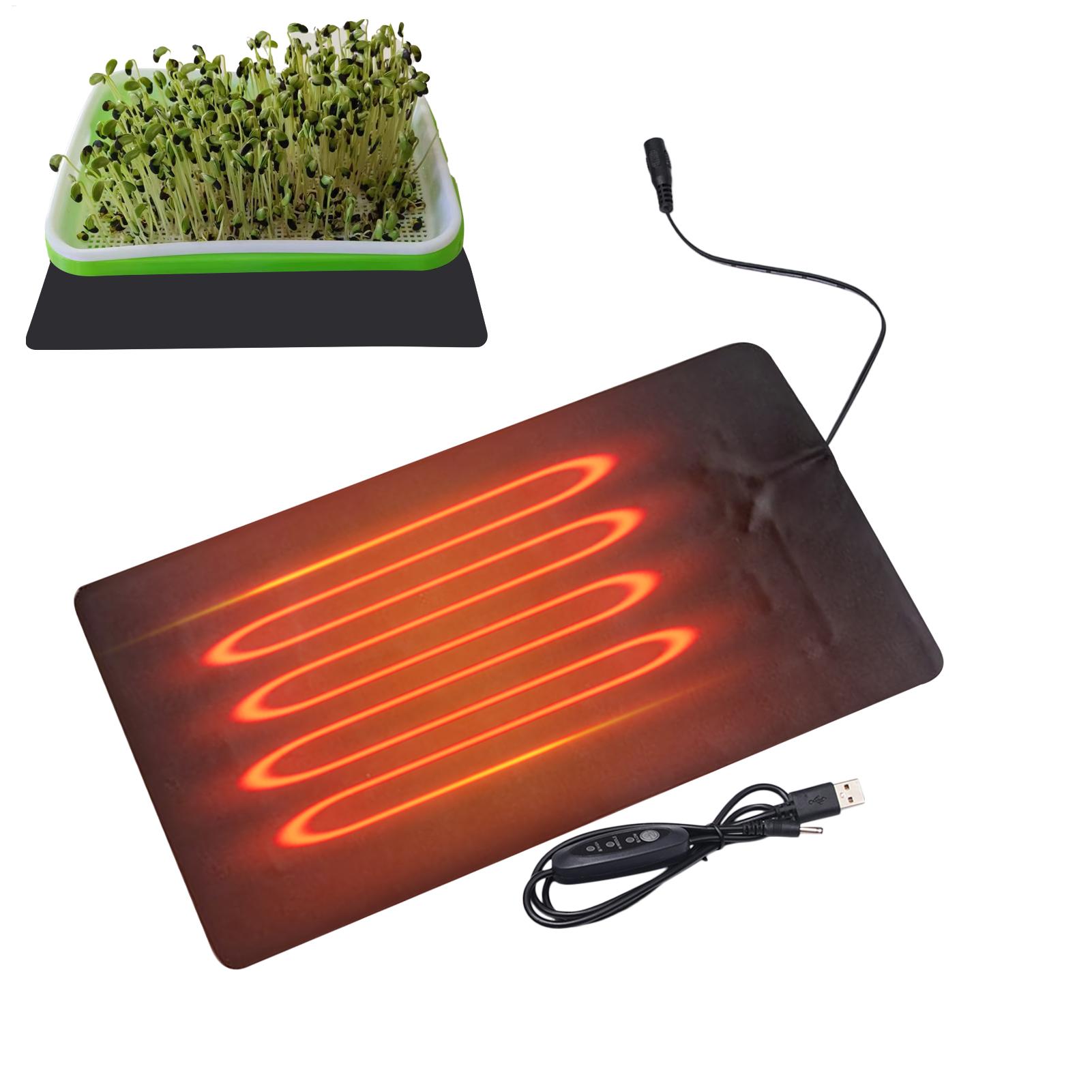 Seedling Heat Mat 5V 2A 8.5W P - Heat Mat Seedling reseña y precio